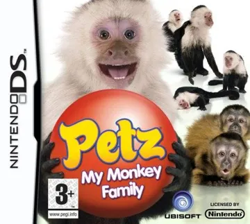 Petz - My Monkey Family (Europe) (En,Fr,De,Es,It,Nl,Sv,No,Da) box cover front